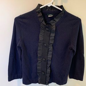 J. Crew Woman’s Cardigan. Size Small. Navy Blue.